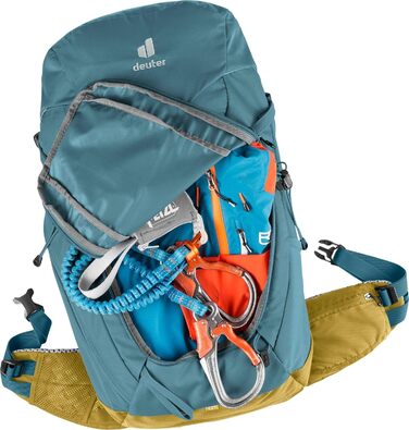 Жіночий туристичний рюкзак Deuter Trail 28 SL, 28 л, синьо-жовтий