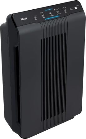 Очищувач повітря Winix 5500-2 для алергіків та курців, PlasmaWave, CADR 390м³/год, до 99м², датчик якості повітря, авто- та нічний режими, чорний
