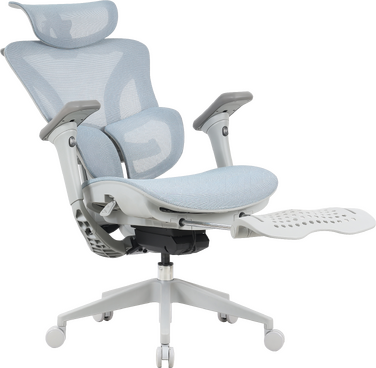 Крісло офісне OfficePro Elite OC950GLB Gray/Light Blue