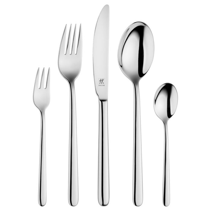 Набір столових приборів ZWILLING Newcastle, нержавіюча сталь, полірована, на 12 осіб, 60 предметів