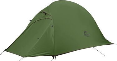 Намет Naturehike Cloud Up 1 Upgrade для 1 особи, легкий купольний, з тамбуром, 3-4 сезони, водонепроникний, для кемпінгу та туризму