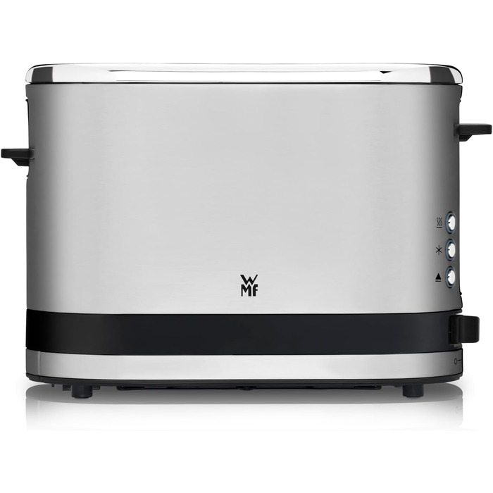 Тостер WMF Küchenminis 1-Слайсовий з довгими слотами XXL, нержавіюча сталь, 7 рівнів підсмажування, захист від перегріву, 600 Вт