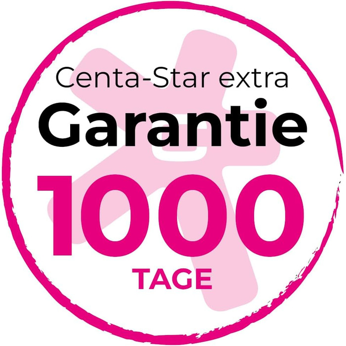 Подушка для шиї Centa-Star Comfort Soft 40x80 см, піна з ефектом пам'яті, знімний чохол, Öko-Tex Standard 100