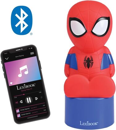 Дитячий Bluetooth-нічник Lexibook Stitch & Angel, рожевий, з динаміком та підсвіткою, NS02D1