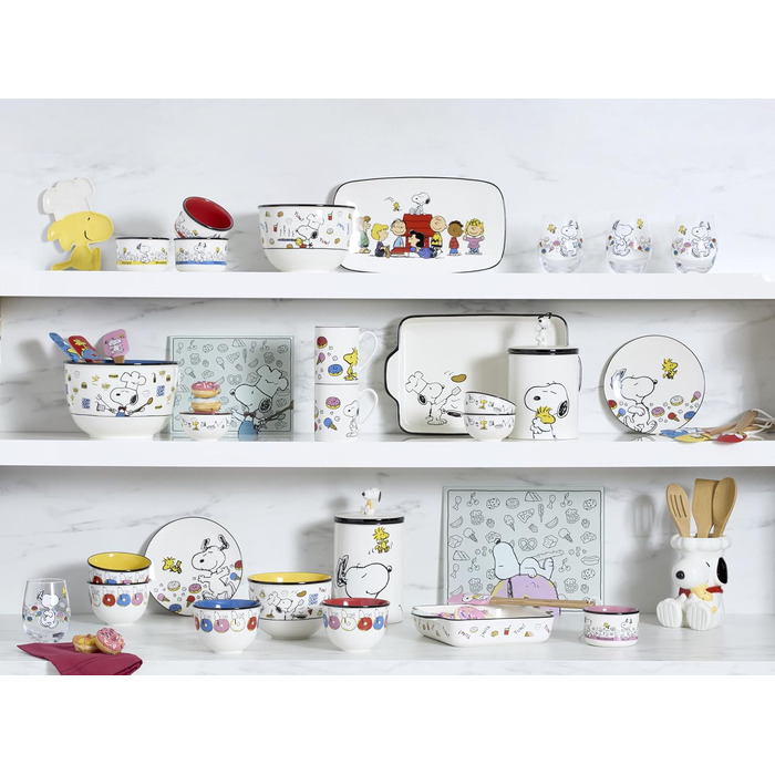 Чайник зі свистком Lenox Chef Snoopy з нержавіючої сталі, багатоколірний