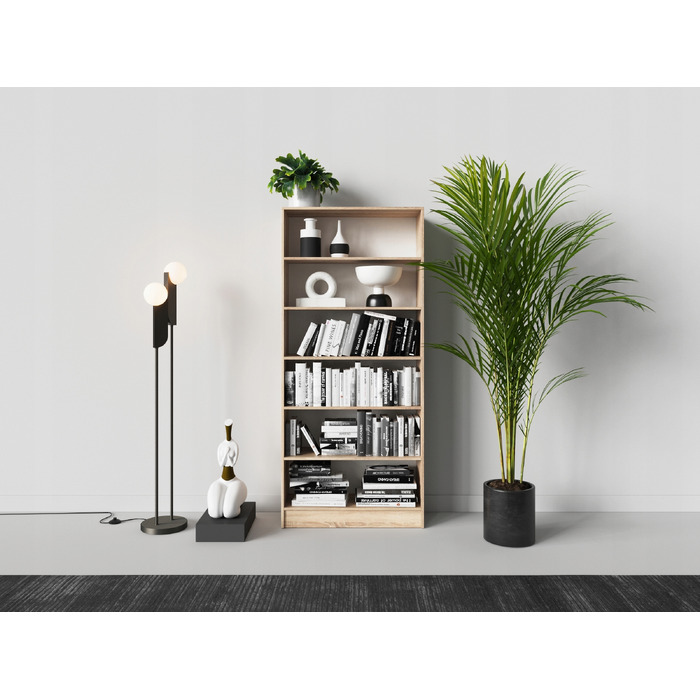 Стелаж Meble Pitus 80 x 180 x 30 см, дуб сонома