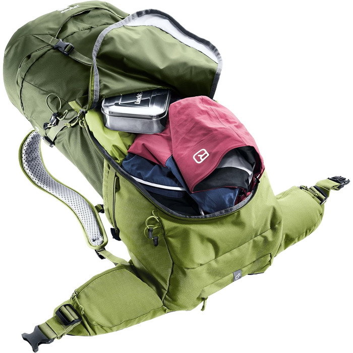 Рюкзак для туризму Deuter Futura 26 л, хакі-зелений, одноколірний