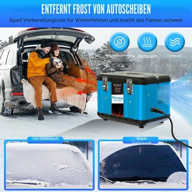 Автономний дизельний обігрівач VELPAX All in One 8кВт, 12V/24V/220V з LCD-дисплеєм, пультом та керуванням через APP для кемпера, автобудинку та причепа