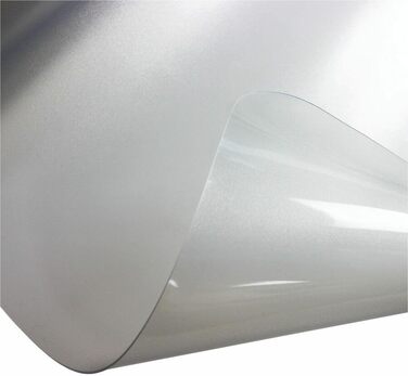 Прозорий прямокутний килимок Cleartex 152x122x0,3 см для підлоги, захисний пластиковий мат для офісного крісла