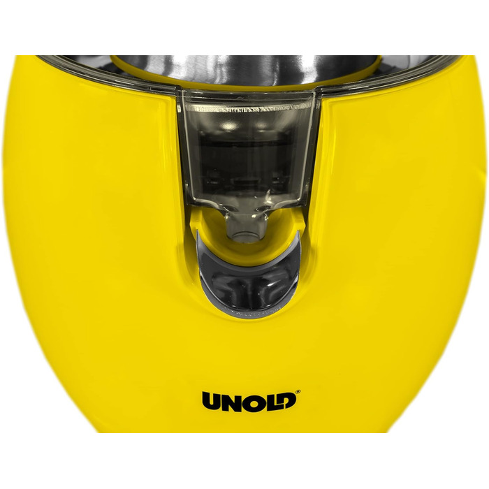 Електрична цитрусова соковижималка Unold 78132 Power Juicy, 300 Вт, для великих і малих цитрусів, BPA Free, мультиколор, знімна, можна мити в посудомийній машині