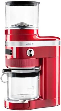 Кавомолка KitchenAid Artisan, червона «Любовне яблуко», електрична, модель KI5KCG8433