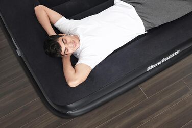 Надувний матрац Bestway Aeroluxe з вбудованим електричним насосом, Queensize 203x152x46 см
