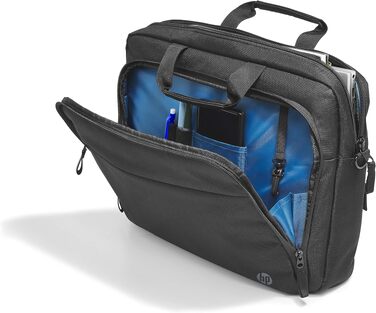 Сумка-чохол для ноутбука HP Professional до 15.6 дюймів, водовідштовхуюча, з RFID-захистом та подвійними замками, чорна