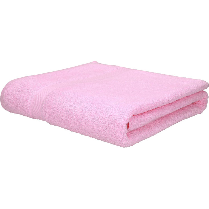 Набір рушників Betz Palermo 6 шт 70x140 см 100% бавовна рожеві для душу та ванної