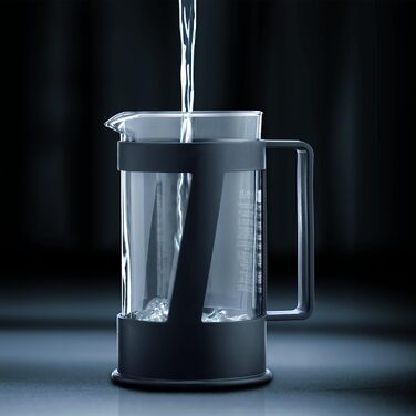 Френч-прес Bodum CREMA 0,35 л з нержавіючим фільтром, чорний