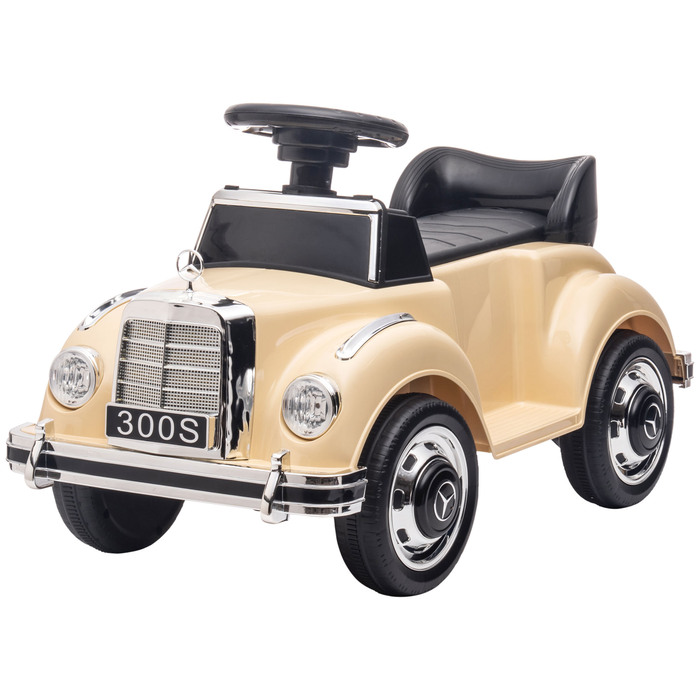 Дитячий каталок Mercedes-Benz Design 300 S Design, Бежевий