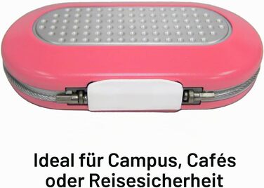 Портативний персональний сейф Master Lock 5900DPNK для цінностей, колір Rose Pink