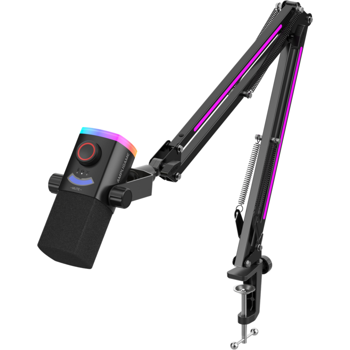 Мікрофон динамічний Fifine AM8PROT USB/XLR Black