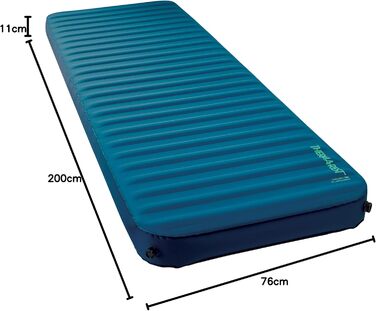 Самонадувний кемпінговий матрац Therm-a-Rest MondoKing 3D XXL (203 x 76 см), Marine Blue, з сумкою для зберігання