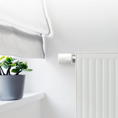 Термостат на радіатор Tado° Smart - додатковий, для індивідуального керування опаленням, білий, простий монтаж
