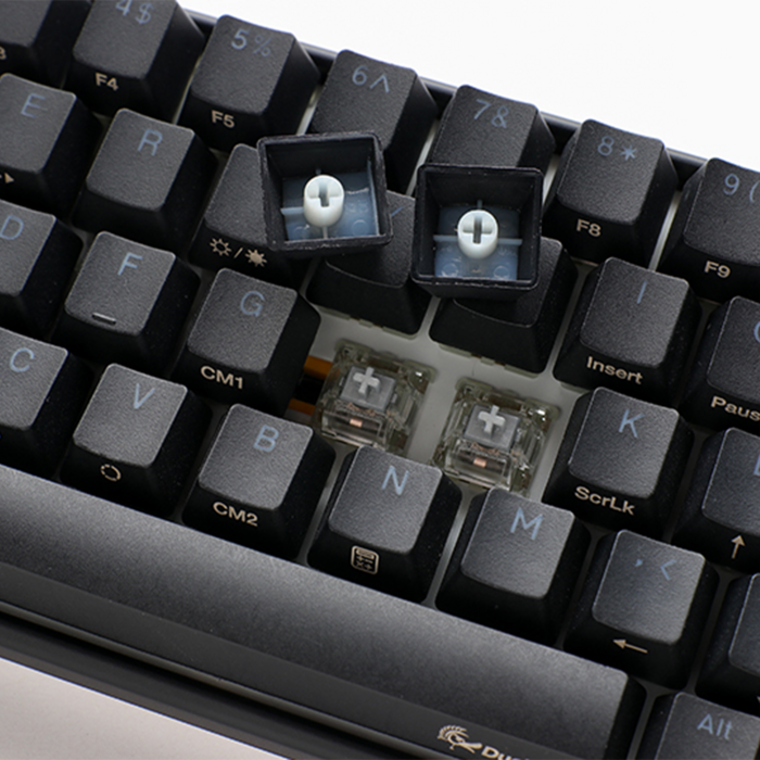 Механічна клавіатура Ducky One 3 Mini Cherry MX Silent red RGB Black UA