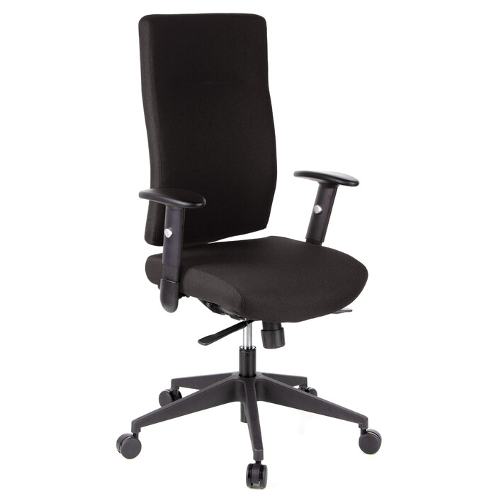 Офісне крісло / поворотне крісло PRO-TEC 300 тканина чорний hjh OFFICE