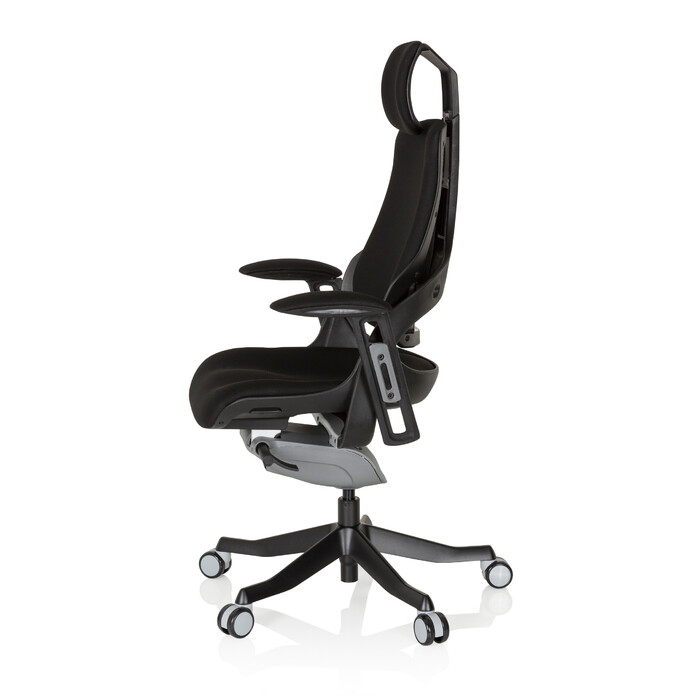 Офісне крісло / Обертове крісло SPEKTRE BLACK Тканина Black hjh OFFICE