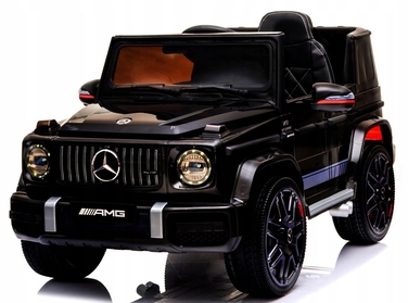 Дитячий електромобіль Mercedes G63 з шкіряним сидінням та пультом керування