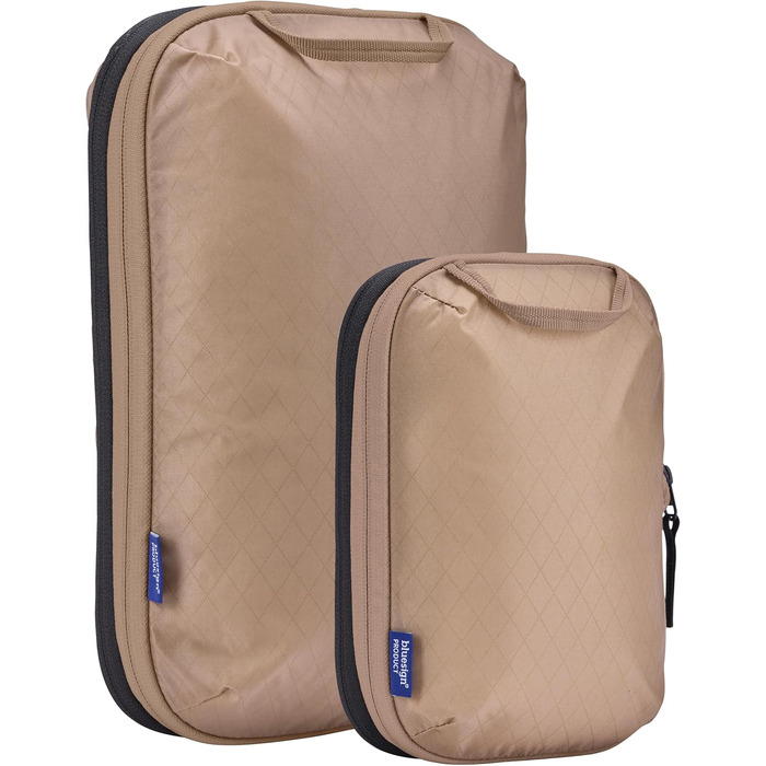 Набір компресійних органайзерів для одягу Thule Packing Cube (Small/Medium Set, Soft Beige)