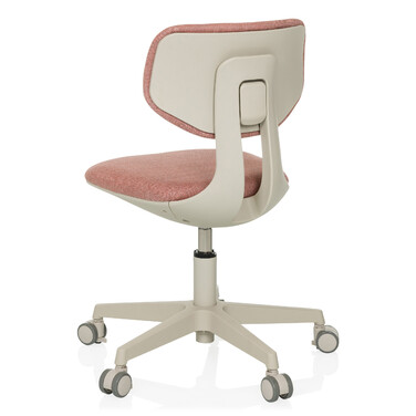 Дитячий письмовий стілець / дитячий стілець KIDDY CLASSIC тканина рожевий hjh OFFICE