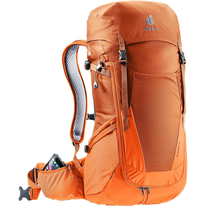 Рюкзак туристичний Deuter Futura 26 л, chestnut-mandarine, для походів