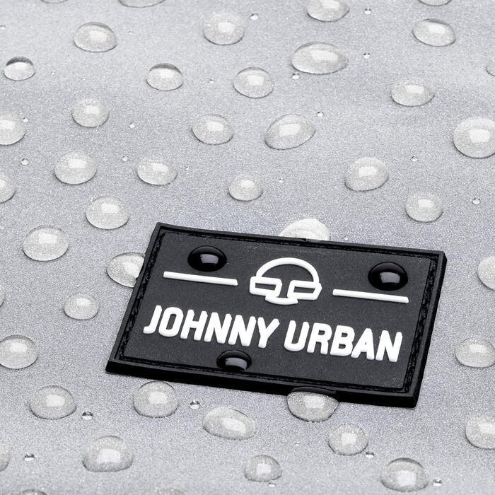 Рюкзак Johnny Urban Allen Large чорний, роллтоп для чоловіків і жінок, водонепроникний, місткий, з відділенням для ноутбука і взуття, для велосипеда, роботи, університету, з відбивачами