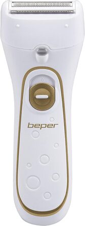 Епілятор BEPER 2-в-1: дротовий/акумуляторний, 2 головки, 2 швидкості, тример і бритва, швидке видалення волосся, підсвічування, чохол та щіточка