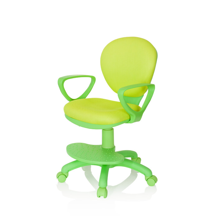 Дитячий стілець / дитячий письмовий стілець KID COLOUR тканина зелений hjh OFFICE