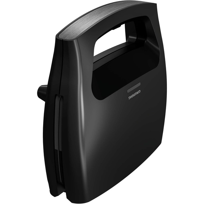 Сендвічниця Grundig SWM2940 з нержавіючої сталі, чорна + тостер Philips на 2 скибки, 8 режимів, функція розморожування, підйом, автоматичне вимкнення, чорний (HD2581/90), комплект