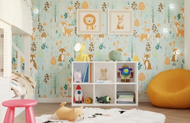 Стелаж TopEshop білий, ламінована плита, 6 полиць, 90x60x30 см
