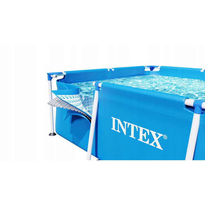Каркасний прямокутний садовий басейн для дітей Intex 28270, 220x150x60 см
