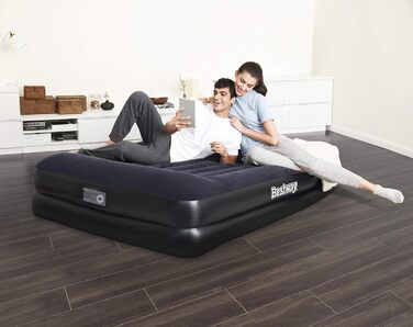 Надувний матрац Bestway Aeroluxe з вбудованим електричним насосом, Queensize 203x152x46 см