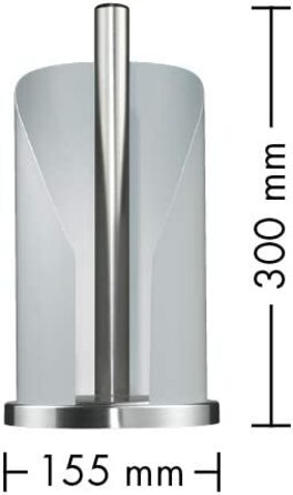 Тримач для паперових рушників Wesco 322 104, колір cool grey (Gunmetal), 15.5 x 15.5 x 30 см