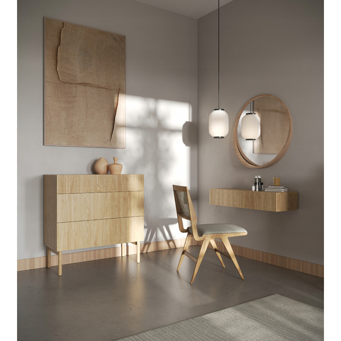 Підвісний туалетний столик Nolie з шухлядою, 110 см, Дуб олійований - Selsey Design