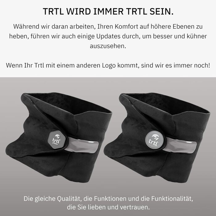 Подушка для подорожей trtl Rot — ергономічна дорожня подушка для шиї з унікальною підтримкою, для літака та авто, знімний чохол, для дорослих, червона