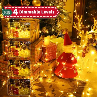 Світлодіодна гірлянда Auriostar для вулиці 20м, 200 LED, теплий білий колір, мережева