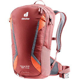 Рюкзак велосипедний Deuter Race Exp Air 14 л унісекс, redwood-paprika