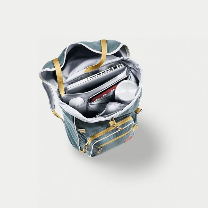 Рюкзак Deuter Innsbruck Vintage 22 л бірюзово-карамельний для міста та подорожей