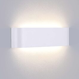 Світильник настінний Lightess 16Вт LED, білий, IP44, нейтральне світло, для коридору, вітальні, спальні, сучасний дизайн