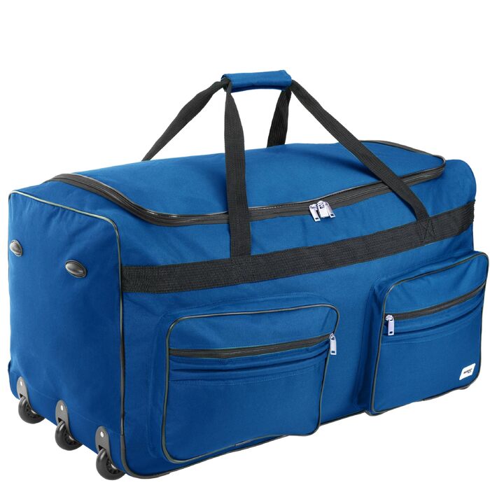 Дорожня сумка на колесах MONZANA XL, місткість 85 л, телескопічна ручка, м'який багаж (70x36x34 см), темно-синя
