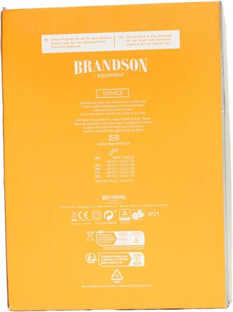 Керамічний обігрівач Brandson 1500 Вт, енергоощадний, безшумний, 2 режими, для ванної кімнати, плавне регулювання температури, термозахист, сріблясто-білий