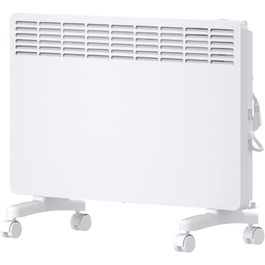Електричний конвектор STIEBEL ELTRON 2 кВт, енергоощадний, для 25 м², з електронним керуванням, дисплеєм, колесами, білий, TÜV сертифікат