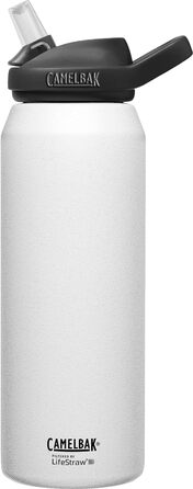 Пляшка для води CAMELBAK Eddy+ Lifestraw 1 л, біла, універсальна, для дорослих та дітей