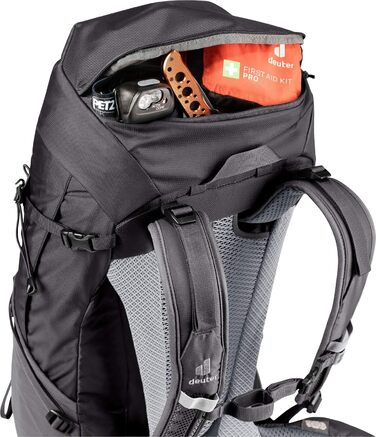 Рюкзак для туризму Deuter Futura Pro 40 л чорний-графіт L